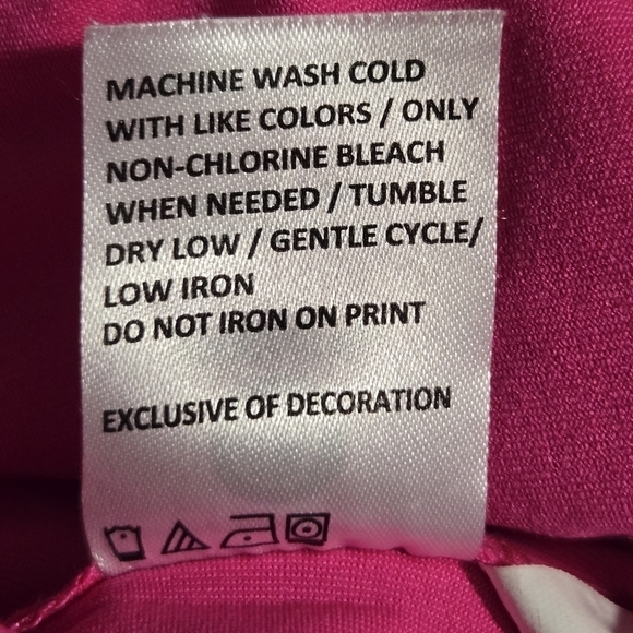 CHASE 54 Women's Golf Performance Quarter Button Down Shirt Pink Size Medium - Picture 10 of 10